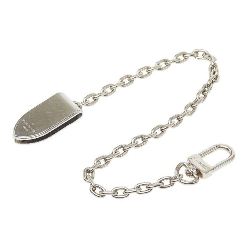 Louis Vuitton Pince Billet Chaine Ogive Chain Money Clip Silver